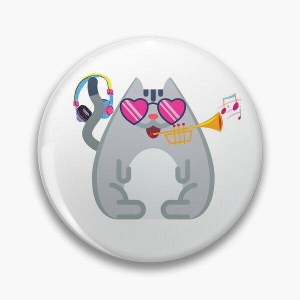 Item preview, Cute Dj Cat designed and sold by Thecaveofcat.