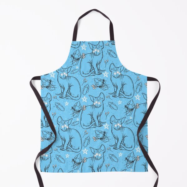 Item preview, Kitty Witchcraft (azul claro) designed and sold by spazzynewton.