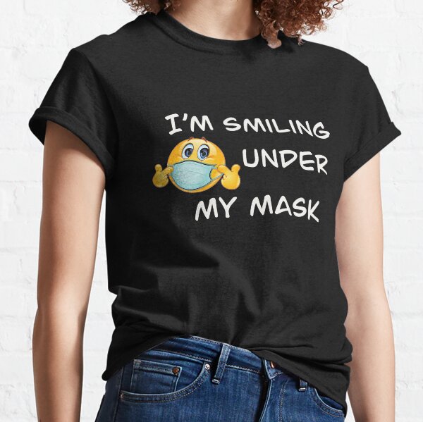 Item preview, I'm Smiling Under My Mask  designed and sold by soflanicole.