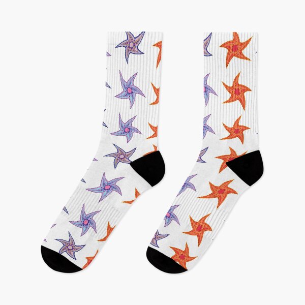 Item preview, Lovely starfishes pattern illustration designed and sold by drommmes.