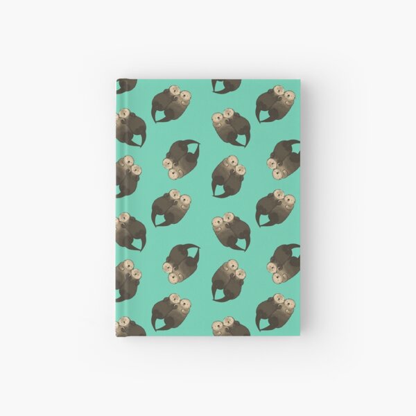 Significant Otters - Otters Holding Hands Hardcover Journal