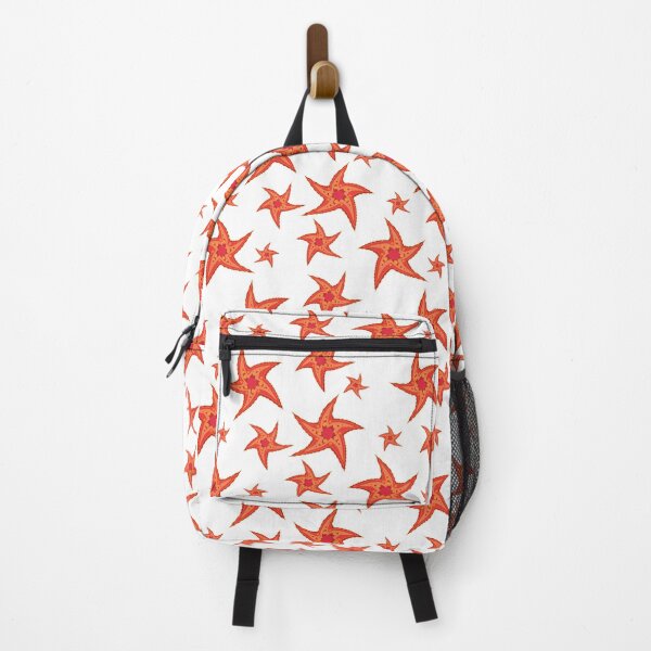 Item preview, Red lovely starfish pattern illustration designed and sold by drommmes.