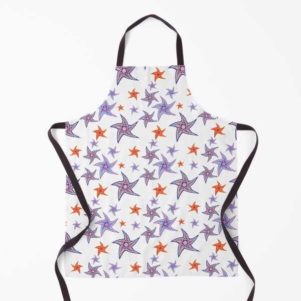 Item preview, Lovely starfishes pattern illustration designed and sold by drommmes.