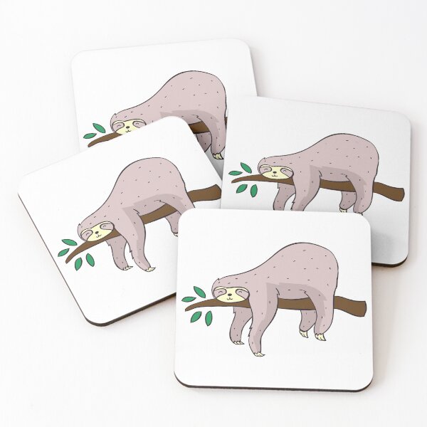 Item preview, sleeping sloth, lazy sloth designed and sold by Design Universe.