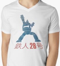 Tetsujin 28-go! Men's V-Neck T-Shirt