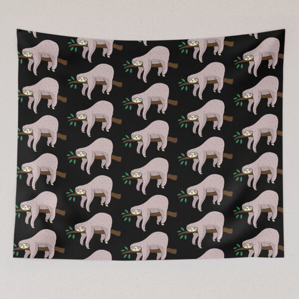 Item preview, sleeping sloth, lazy sloth designed and sold by Design Universe.