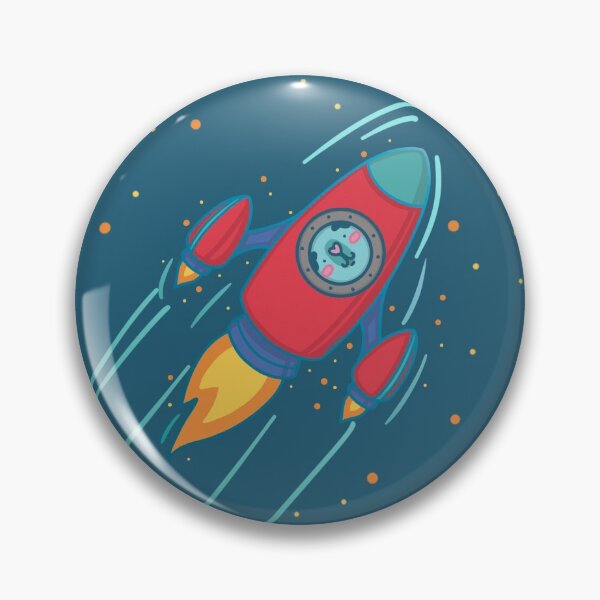 Item preview, Rocket Ship Guinea Pig designed and sold by Pigapalooza.