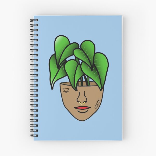 Item preview, Lace Leaf Plant Person With Face Tattoos designed and sold by 10pmCreations.