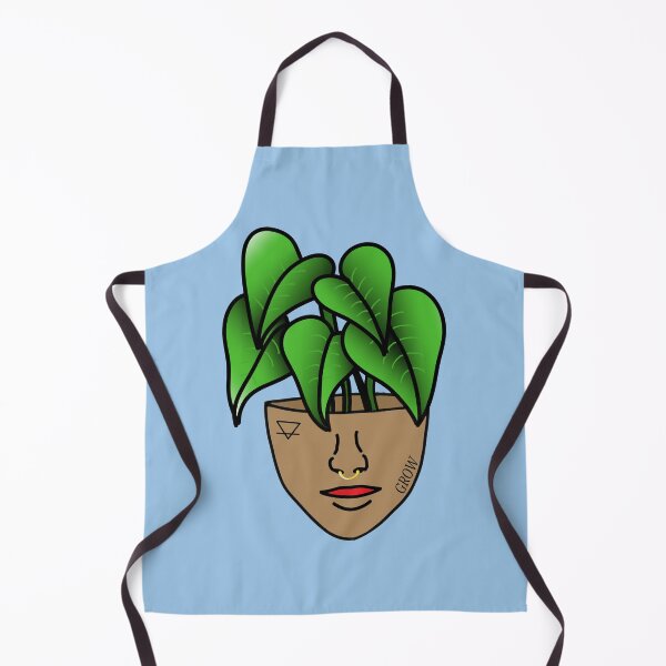 Item preview, Lace Leaf Plant Person With Face Tattoos designed and sold by 10pmCreations.