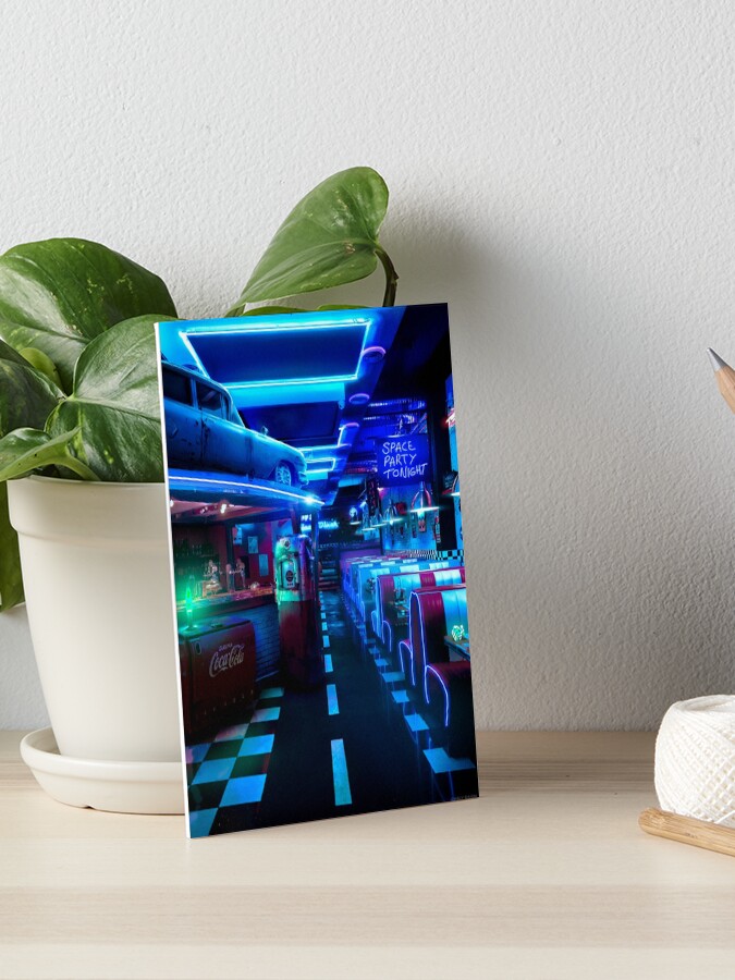 80s Neon Diner
