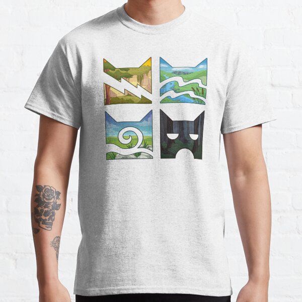 Classic Four Warriors Warrior Cats Logo Classic T-Shirt