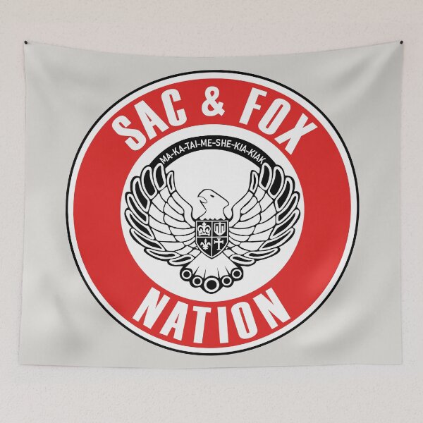 Item preview, sac and fox flag designed and sold by tony4urban.