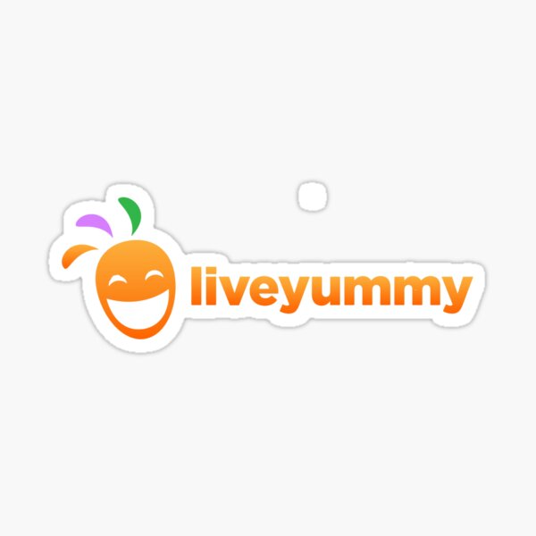Live Yummy! Happy, Joyful Living is a Decision We Make Ahead of Time Sticker