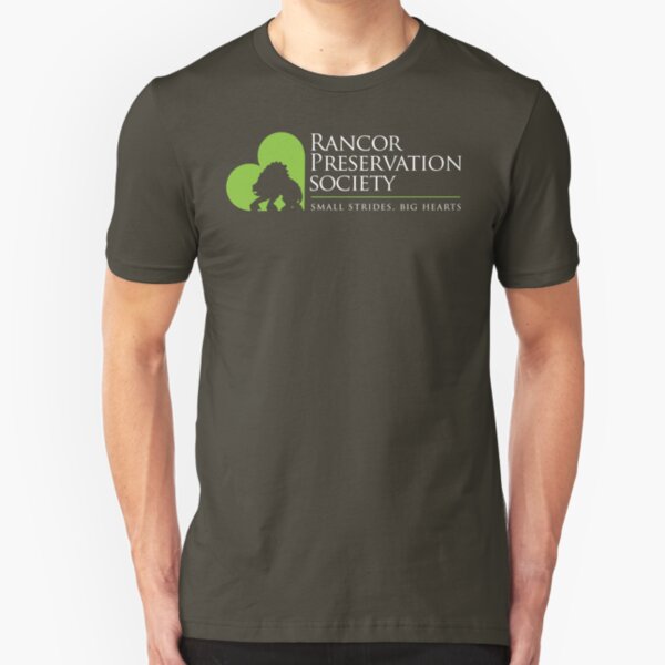 Rancor Preservation Society - Brown Slim Fit T-Shirt