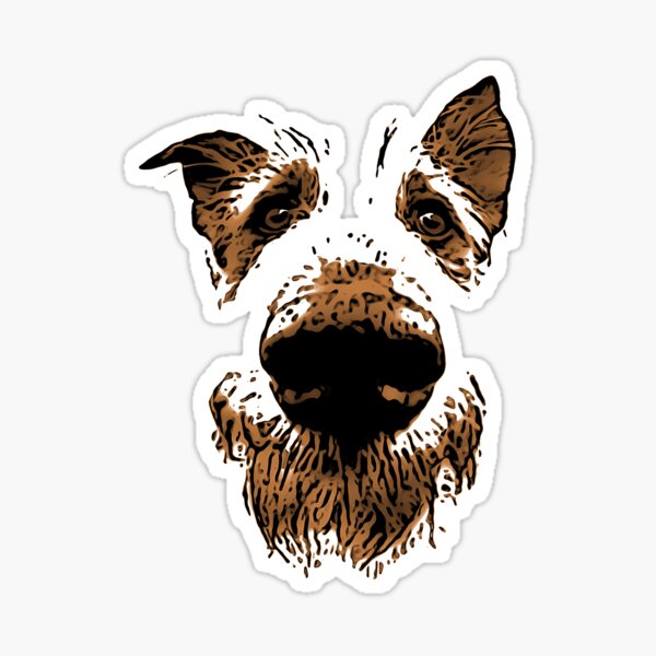 Molly the farm dog Sticker