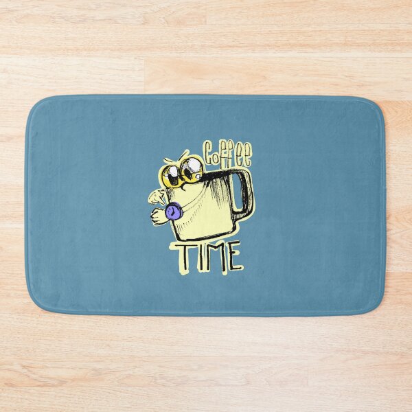 Item preview, coffee time cup of coffee big yellow eyes watch time designed and sold by manuelunsui.