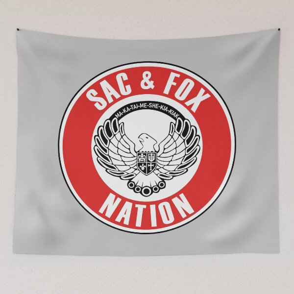 Item preview, sac and fox flag designed and sold by tony4urban.