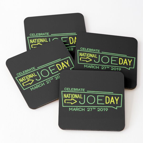 Item preview, March 27, National Joe Day Neon designed and sold by BonBoMochiBall.