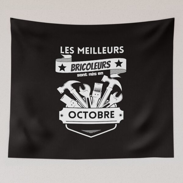 Item preview, The best handymen are born in October designed and sold by Ydurand.