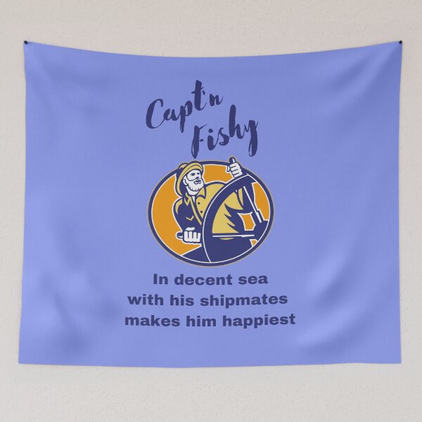 Item preview, Capt'n Fishy - in decent sea designed and sold by shane62.