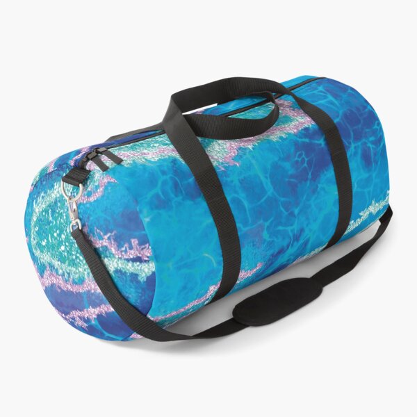 BLUE MARBLE Duffle Bag