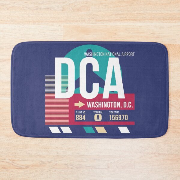 Item preview, Washington, D.C. (DCA) Airport Code Baggage Tag designed and sold by SLAG-Creative.