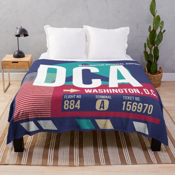 Item preview, Washington, D.C. (DCA) Airport Code Baggage Tag designed and sold by SLAG-Creative.