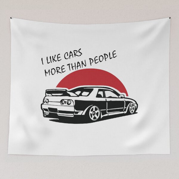 Item preview, I Like Cars More Than People designed and sold by mouad naouiri.