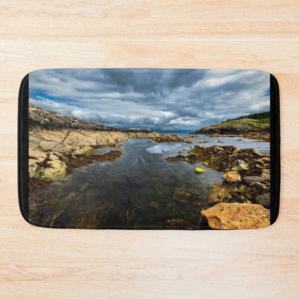 Item preview, The Atlantic Ocean, dramatic skies and rocky coastline on the west coast of Ireland designed and sold by AlbertMi.