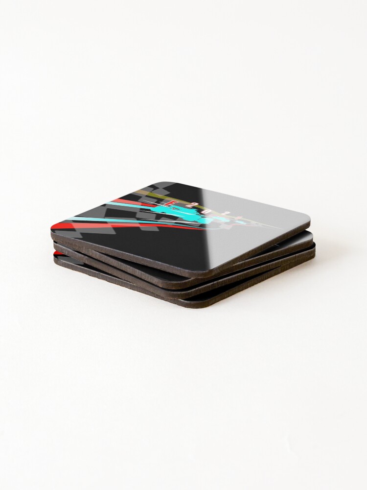 Thumbnail 4 of 5, Coasters (Set of 4), Motorsport | Formula Racing | Auto Racing designed and sold by Pentimore.