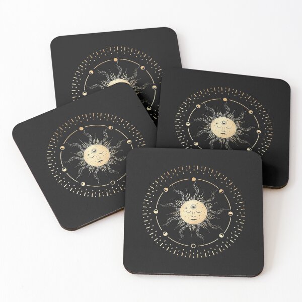 Item preview, Gold Vintage Sun designed and sold by MusberriDesigns.