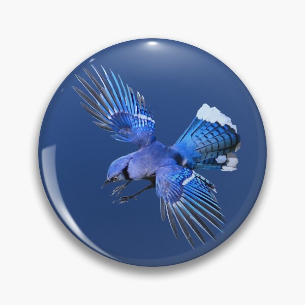 Item preview, Flying Bluejay designed and sold by cherylorraine.