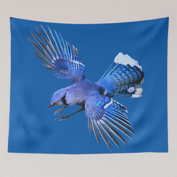 Item preview, Flying Bluejay designed and sold by cherylorraine.