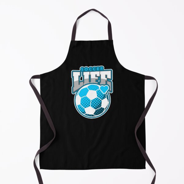 Item preview, Soccer Life-Blu and Wt hrt designed and sold by VJKTees.