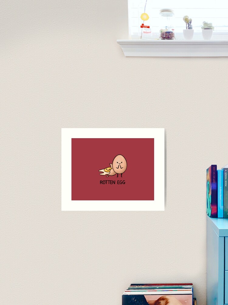 Rotten Egg Sticker for Sale by drawforpun