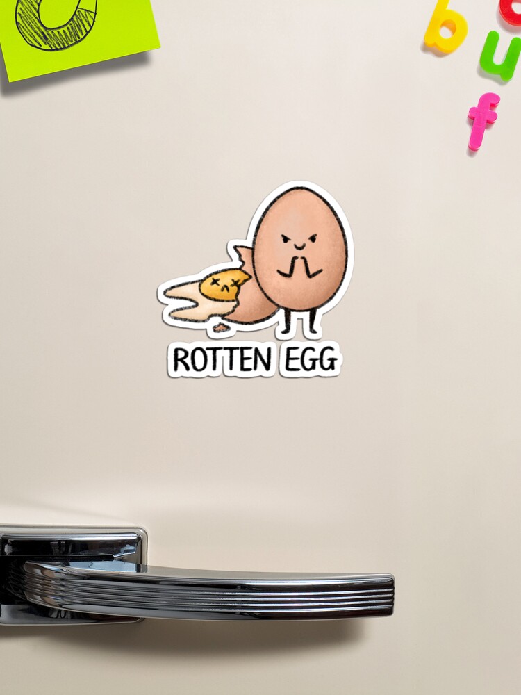 Rotten Egg Sticker for Sale by drawforpun