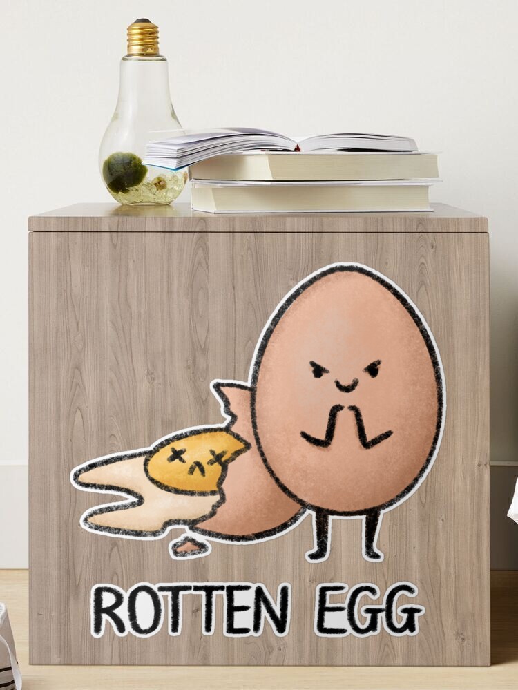 Rotten Egg Sticker for Sale by drawforpun