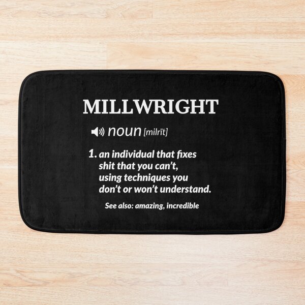 Item preview, Millwright Definition Gift designed and sold by AwesomeWorld1.