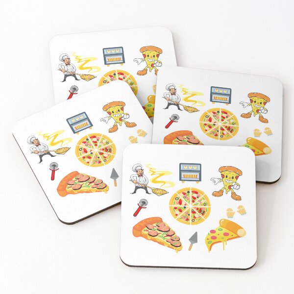 Item preview, Assorted Veggie and Pepperoni Pizza Toppings Set Designs Pack designed and sold by Ilana Khoshsima.