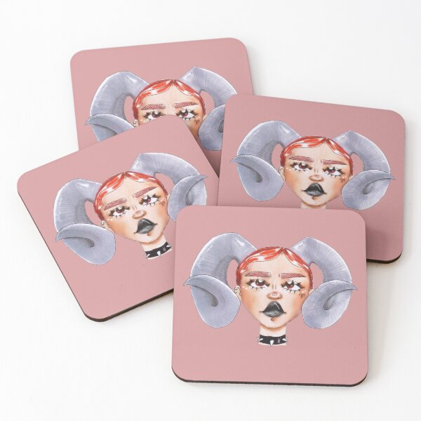 Item preview, Aries Gal (transparent) designed and sold by Maggie L.