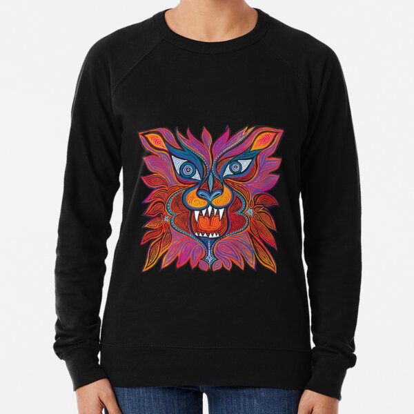 Fierce Lion Lightweight Sweatshirt
