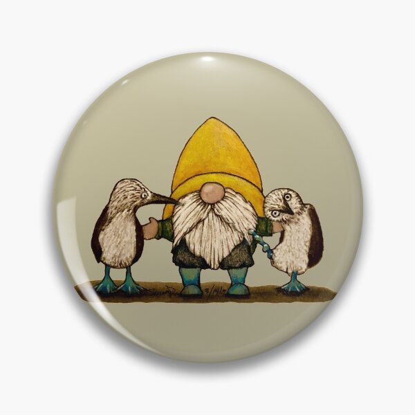 Item preview, Gnome & Blue footed birdies designed and sold by SarahCD13.