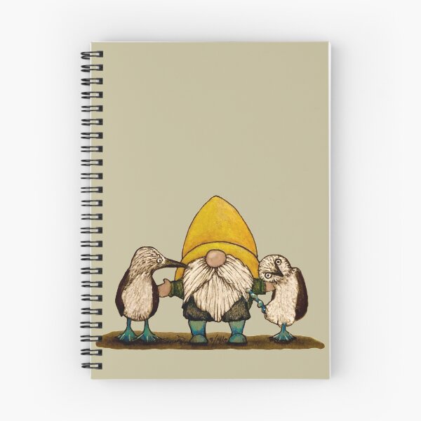 Item preview, Gnome & Blue footed birdies designed and sold by SarahCD13.