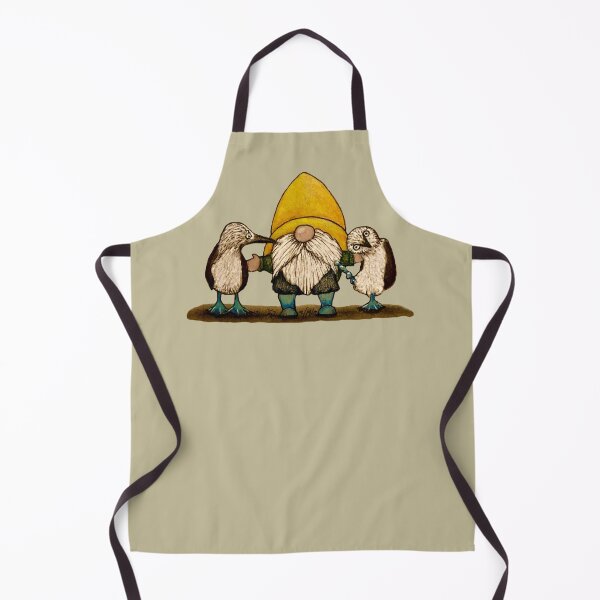 Item preview, Gnome & Blue footed birdies designed and sold by SarahCD13.