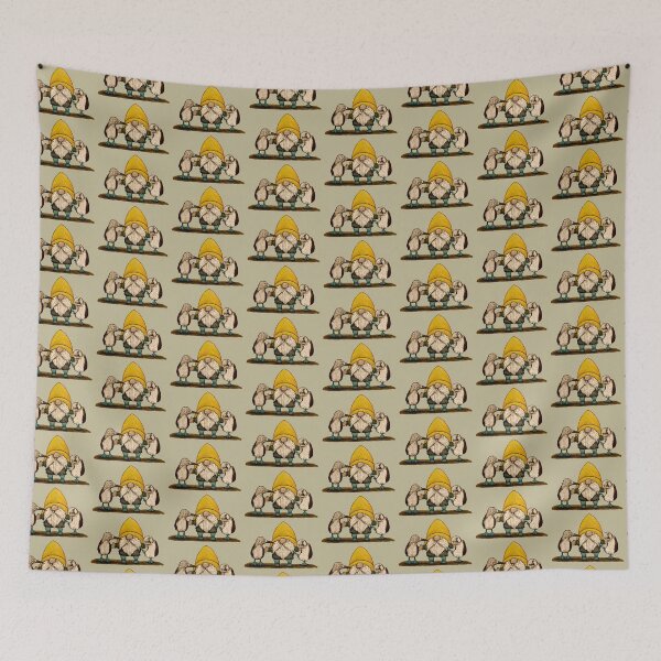 Item preview, Gnome & Blue footed birdies designed and sold by SarahCD13.