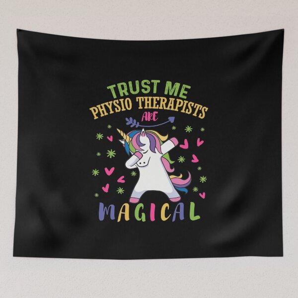 Item preview, Cute Unicorn Physio Therapist Gift designed and sold by TeeZazzle.