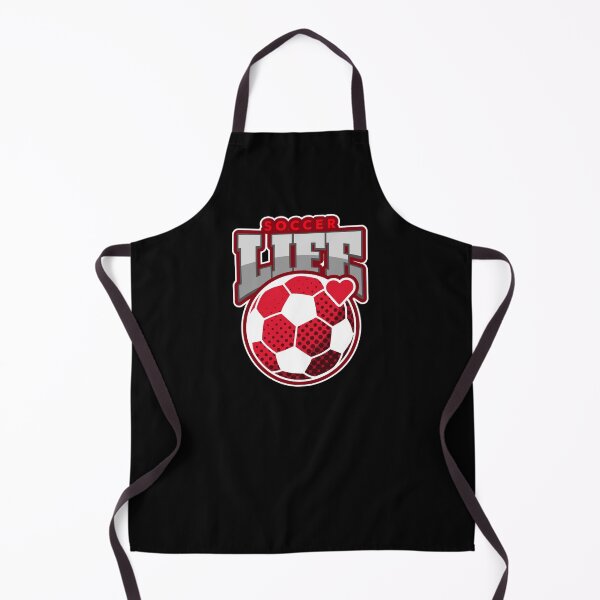 Item preview, Soccer Life- Red and Wt hrt designed and sold by VJKTees.