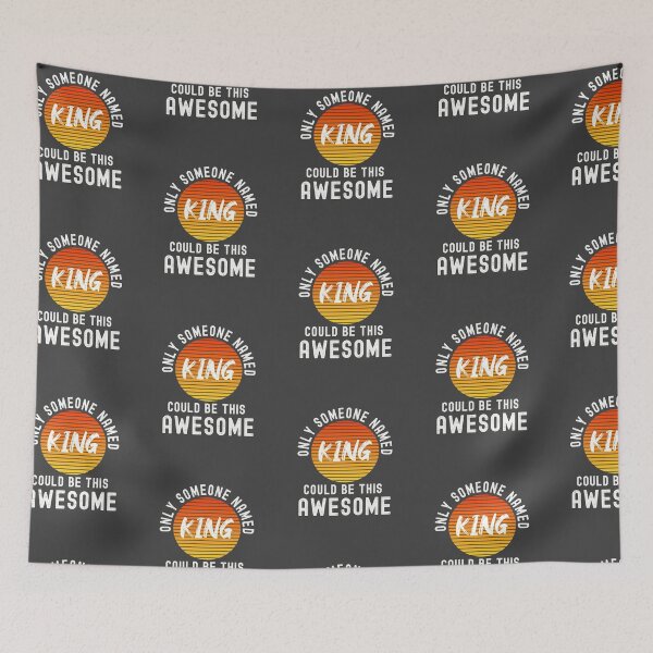 Item preview, Only someone named KING could be this awesome designed and sold by Dorkification.