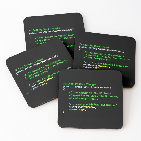 Item preview, Code by Deep Thought designed and sold by Dark-Nerd.