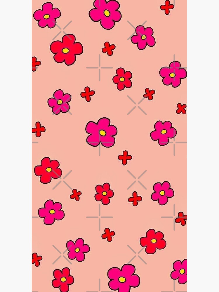 "y2k flowers" Poster for Sale by spaarkel Redbubble